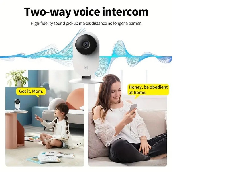 2 Pack Smart Indoor Security Cam Camera Baby Monitor Lot High Quality T028 gallery