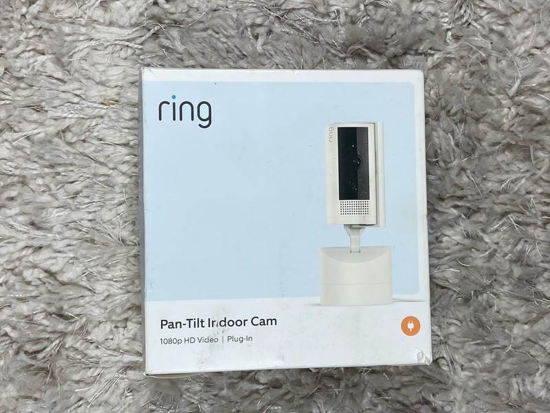 Ring Pan-Tilt 360° Indoor Cam HD Smart Security Camera Motion Detect