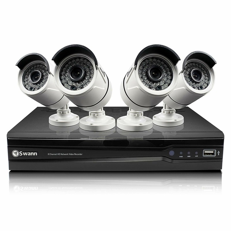 OPEN BOX Swann 8 Channel 3MP HD IP NVR Security System (SWNVK-873004)
