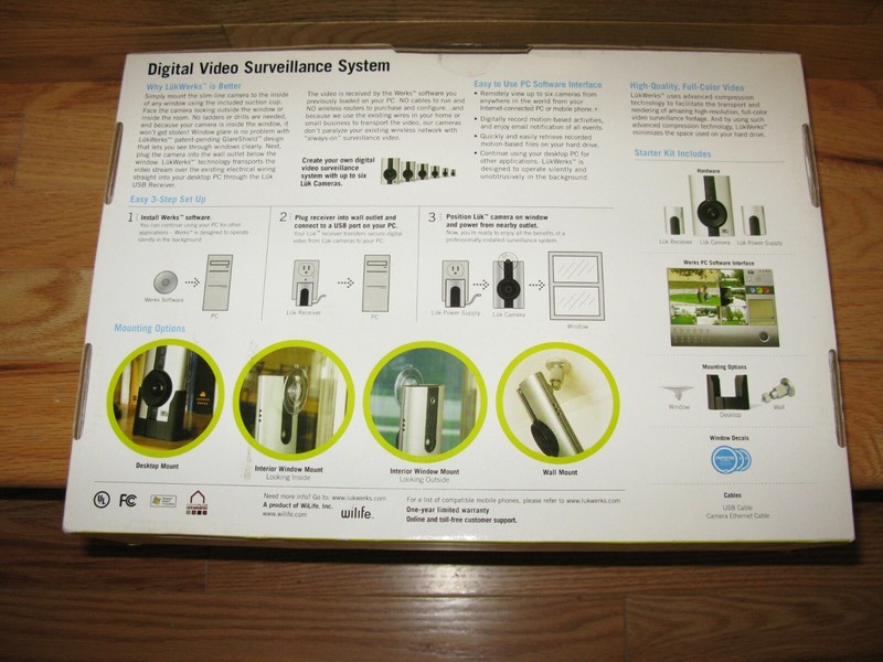 WiLife Digital Video Survereillance System Model: DVS-800i gallery