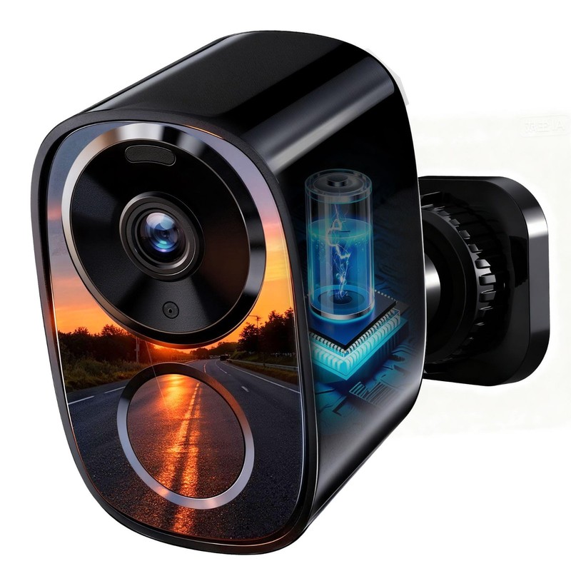 Enhanced 2K UHD Wireless Outdoor Security Cameras - Free Cloud & SD Storage, Nig gallery