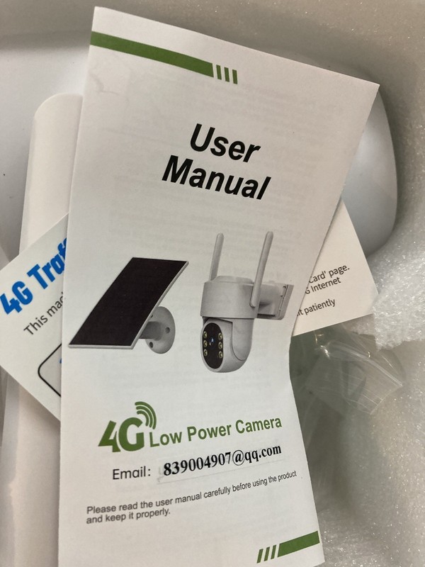 4g Lte Cellular Security Camera With Solar Power CQ40 gallery