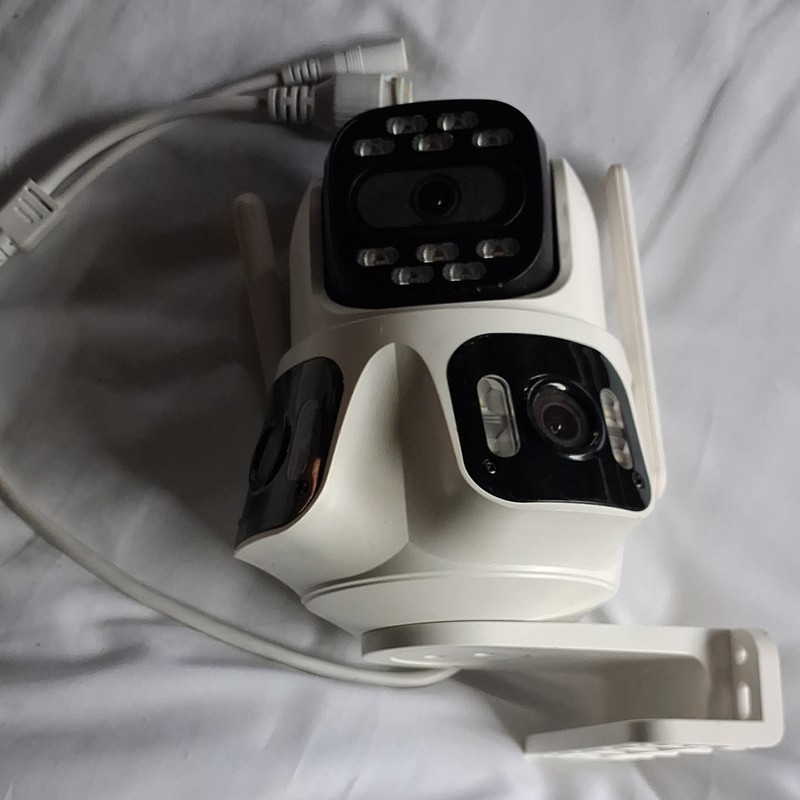 Black Eagle Weishi P15 Wired IP Surveillance Camera Night Vision White Wi-Fi