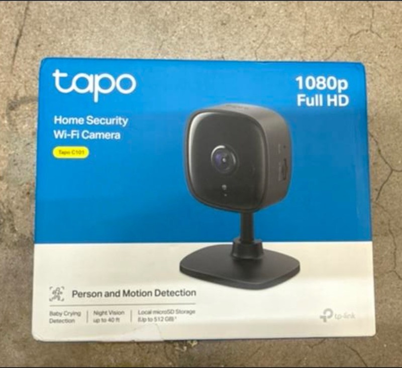 Tapo By Tp-Link 1080P Indoor Security Camera For Baby Monitor, Pet Camera