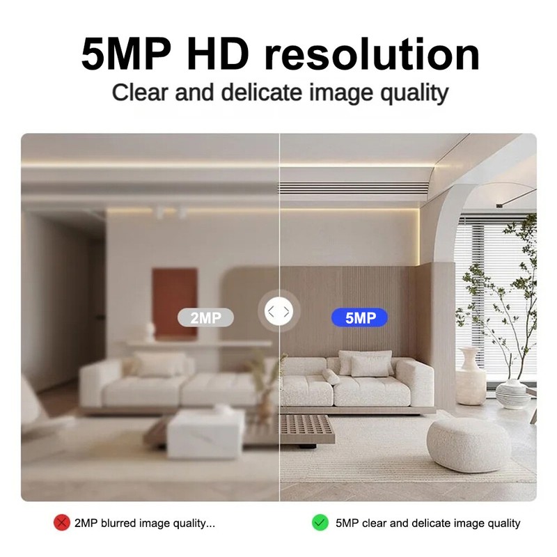 5MP Mini WiFi Camera 4G SIM Card Home Security Cam Motion Detection Night Vision gallery