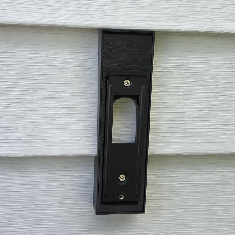 No Drill Vinyl Siding Mount Bracket Ring Battery Doorbell Pro (newest model) 4K gallery