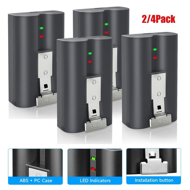 Genuine Rechargeable Battery V4 Ring Video DoorBell 2, 3 4 Quick Release Nice US