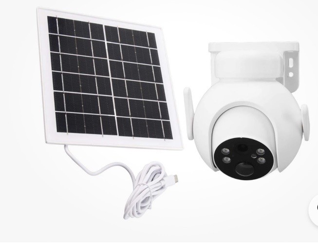 Solar Camera Wireless Ultra HD Rotatable Human Tracking Full Color Night Vis Kit gallery