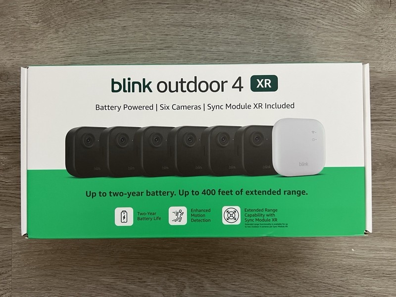 Blink 6-pk. Wireless Security Cameras with 400 ft. Range and Sync Module XR