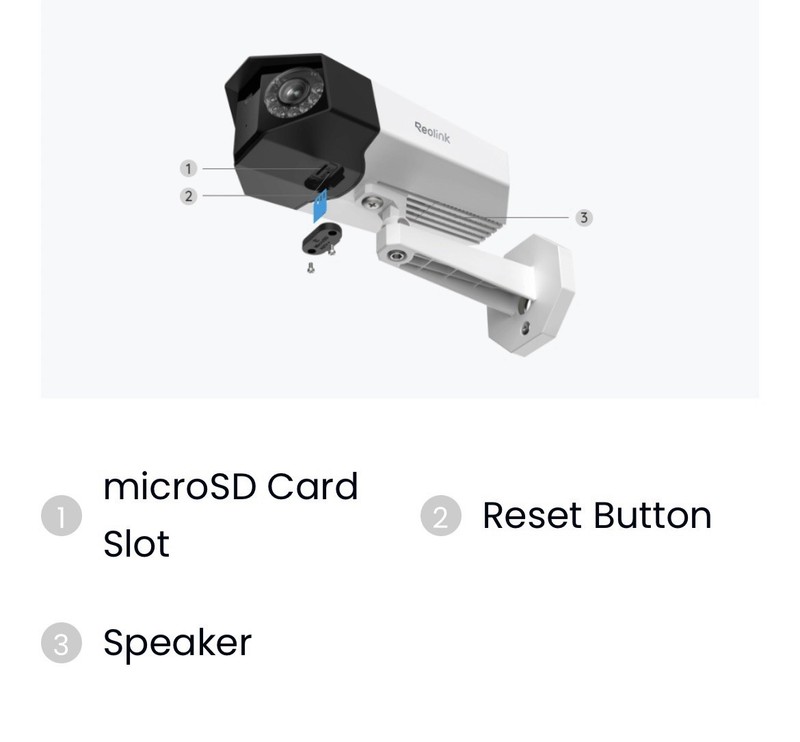 Reolink Duo Floodlight PoE Bullet IP Camera Spotlight Color Mic/Speaker microSD gallery