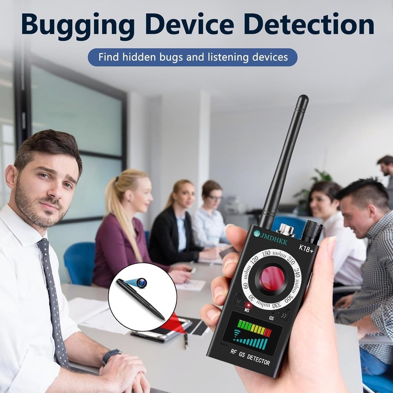 K18+ Hidden Camera Detector, Spy Camera Finder, Bug Detector, Magnetic Field De gallery