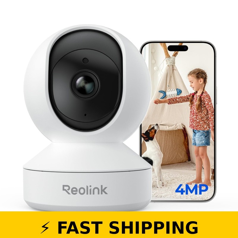 REOLINK 4MP Indoor WiFi Security Camera with Night Vision