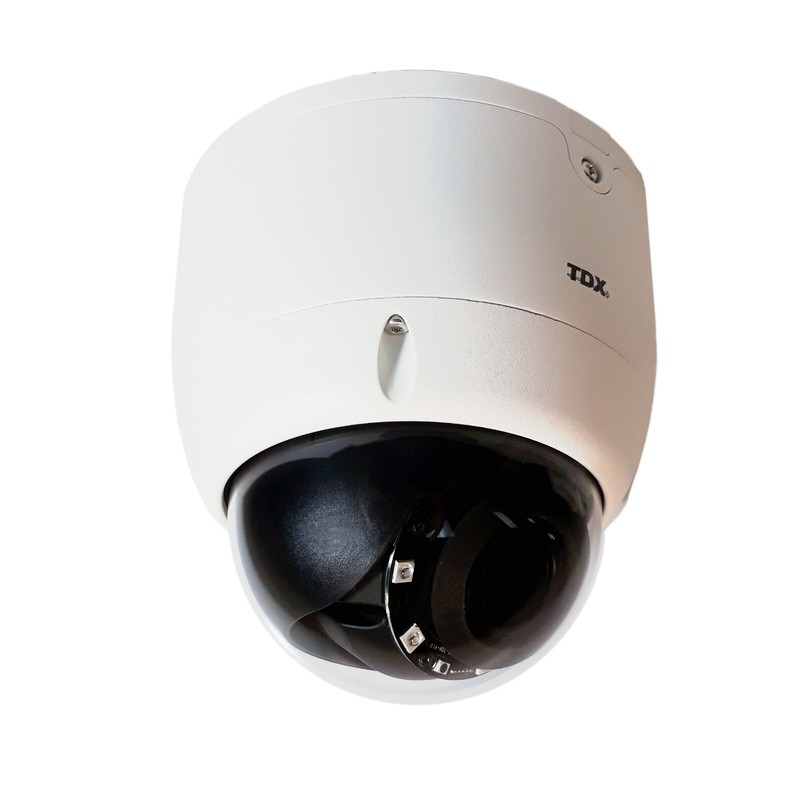 TDX – 8MP IP PoE IR Dome Security Camera Outdoor IP66 High Resolution Varifocal
