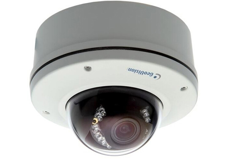 GeoVision GV-VD121D Vandal ProoF IP Dome H.264 smoke cover