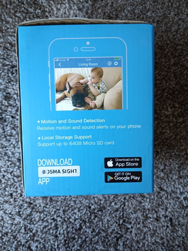 Capsulecam Indoor Security/Baby Camera by Bosma 1080P HD Video Night Vision New gallery