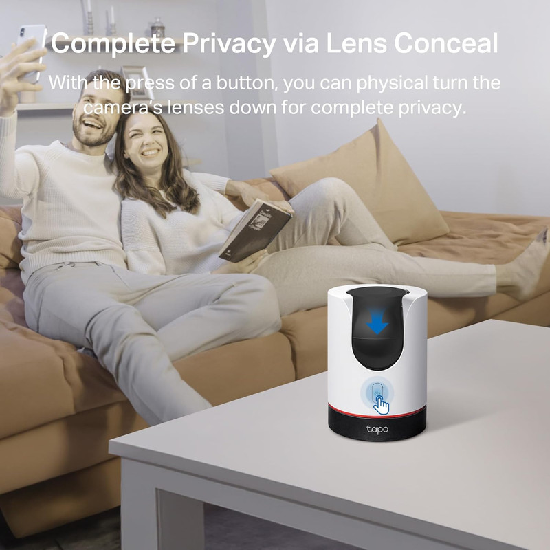 Tp-Link Tapo 2K QHD Pan/Tilt Wi-Fi Camera | Apple Homekit | Physical Privacy Mod gallery