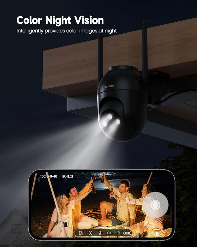 3MP Security Camera Outdoor Wired: Camera for Home Security Outdoor 2.4G/5G Wifi gallery