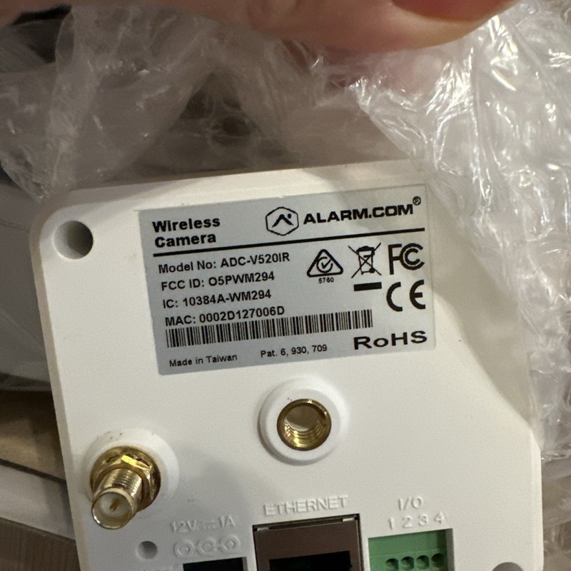 Vivint Cameras ADC-V520IR & AC Adapter with Stand & Antenna gallery