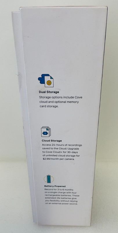 Cove Outdoor Bullet Camera Wireless 1080p White YWS-12020, New gallery