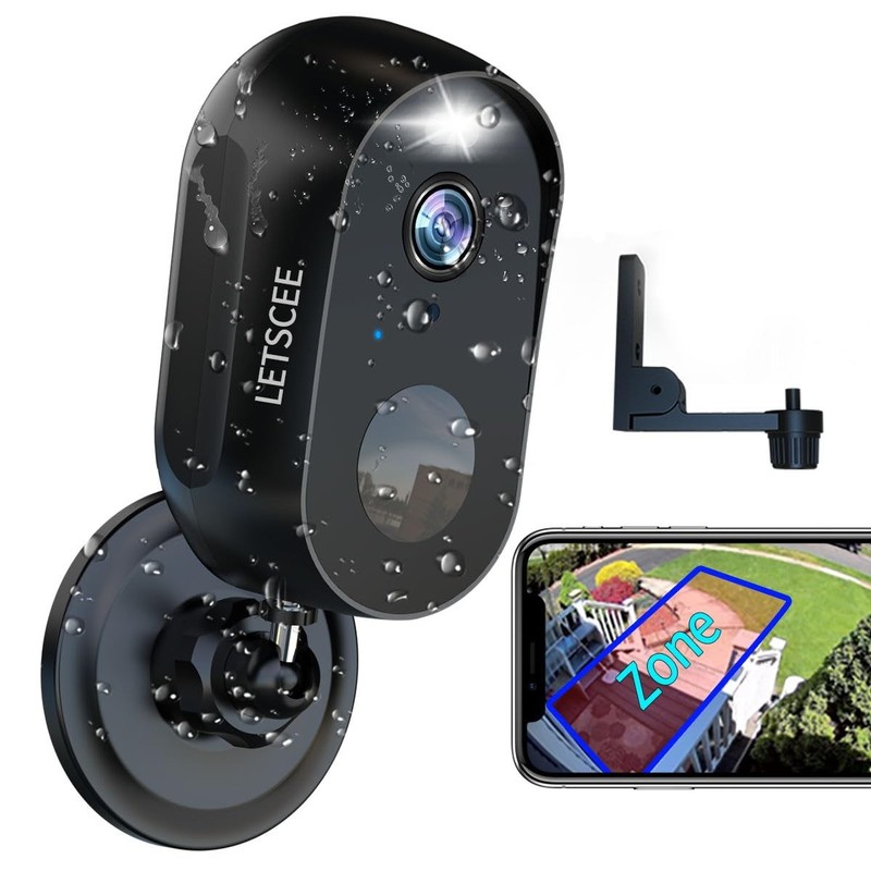 Cameras Wireless Outdoor or Indoor,Alexa Cameras for Home Outside with Night …
