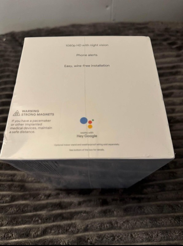 Google Nest Camera Battery Powered 2 Pack GA01894-US camera - White (GA01894US) gallery