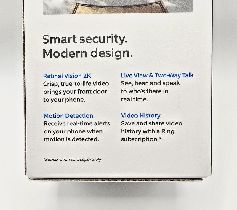 Ring Battery Doorbell Retinal 2K Newest Model(2026) Security Camera White - NEW gallery