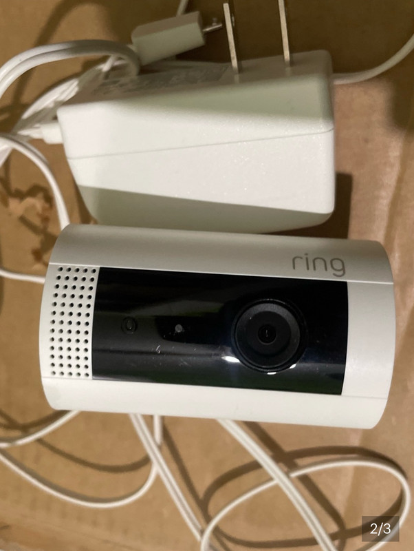 Ring Compact Security Camera in White and Black gallery
