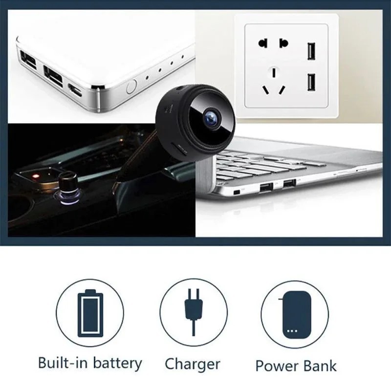 Mini WiFi Camera Wireless Security Cam with Audio / Smart Home Baby Pet Monitor gallery
