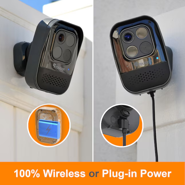 Toucan - Wireless Security Camera Pro - Indoor/Outdoor - TSCP05GR - Gray gallery