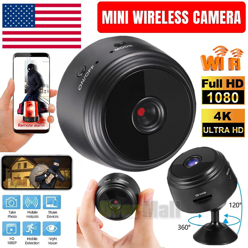 Mini Wireless Camera Wifi IP Home Security 1080P HD Night Vision Cam Electronics gallery