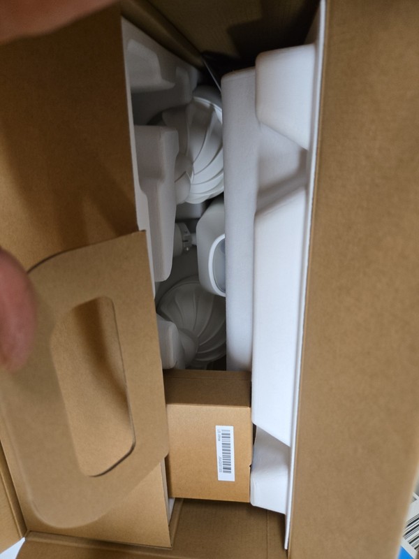 Ring Floodlight Cam Wired Plus **OPEN BOX** 1080p HD White/With Sign gallery