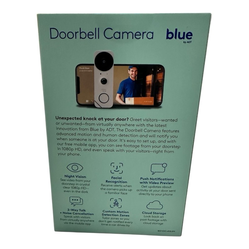 Blue by ADT Home Security System Doorbell Sensors And Smart Home Hub New Sealed gallery