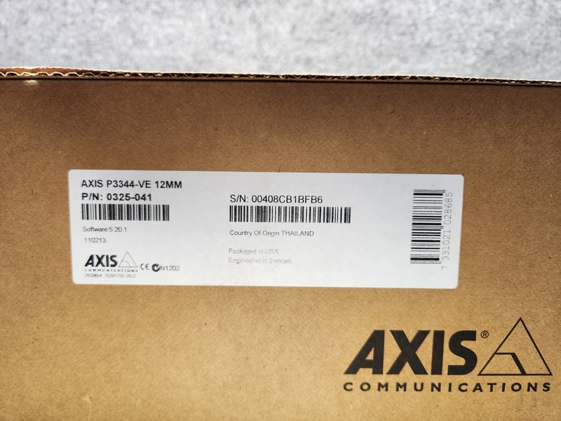 AXIS P3344-VE 6MM Network IP POE Megapixel Security Surveillance Camera *NEW* gallery