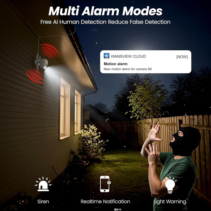 Advanced Solar/Battery-Powered Outdoor Cameras with Color Night Vision | 2 Pack gallery