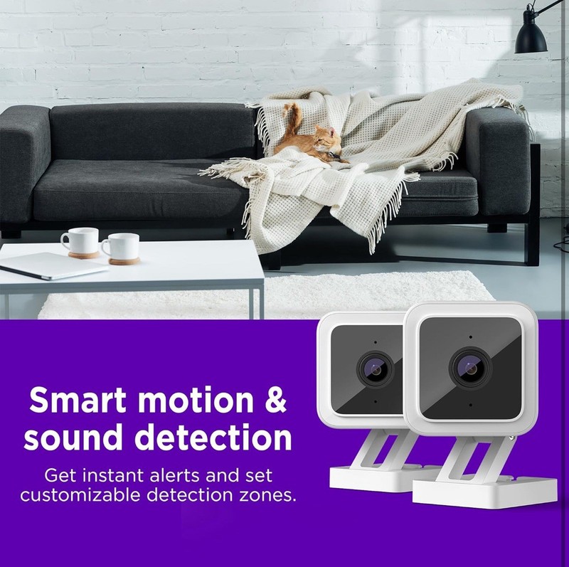 Roku CS1000P2R Indoor Dual Security Camera BRAND NEW IN BOX gallery