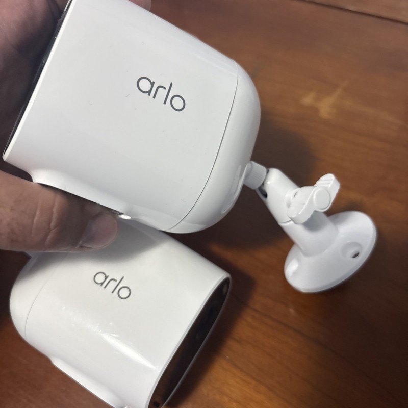 2 Arlo Essential VMC2030 Spotlight Wireless Indoor/Outdoor Cameras gallery