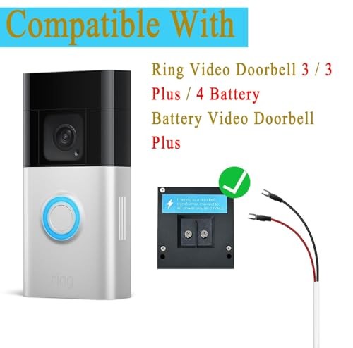 5W Solar Panel Charger Compatible with Ring Video Doorbell 3/3 Plus /4 gallery