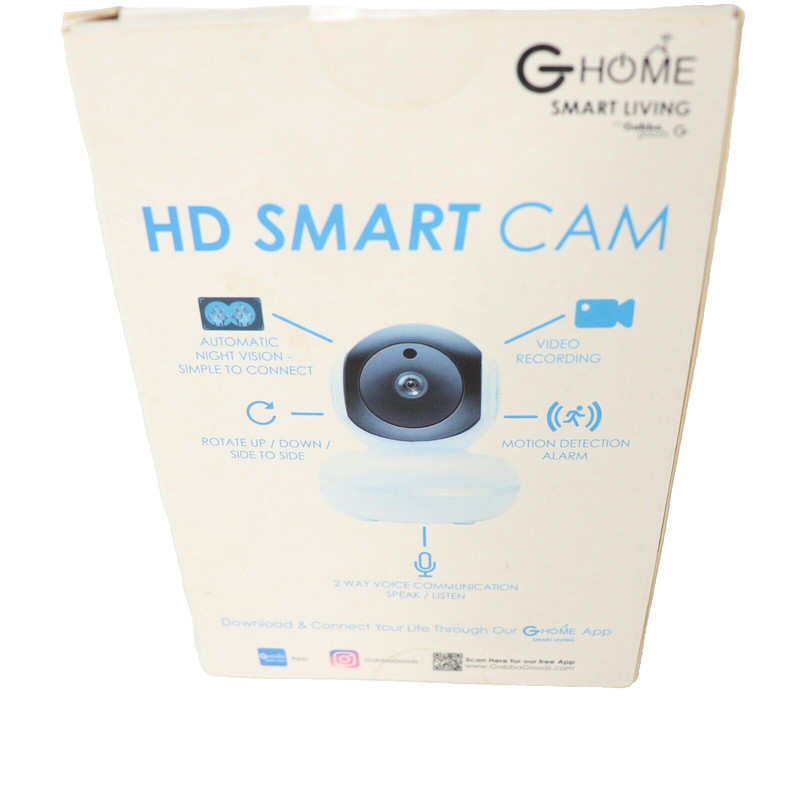 G Home HD Smart Living Wifi Surveillance Cam 2 Way Audio /Rotates /Night Vision gallery