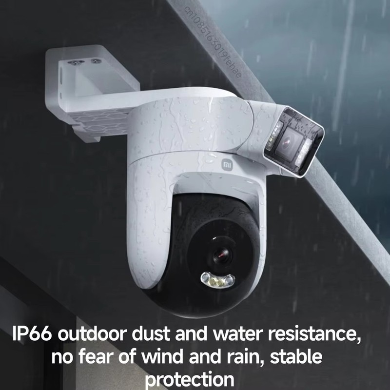 XIAOMI Outdoor Camera 4 Dual Lens WiFi Night Vision Two Way Audio Home Security gallery