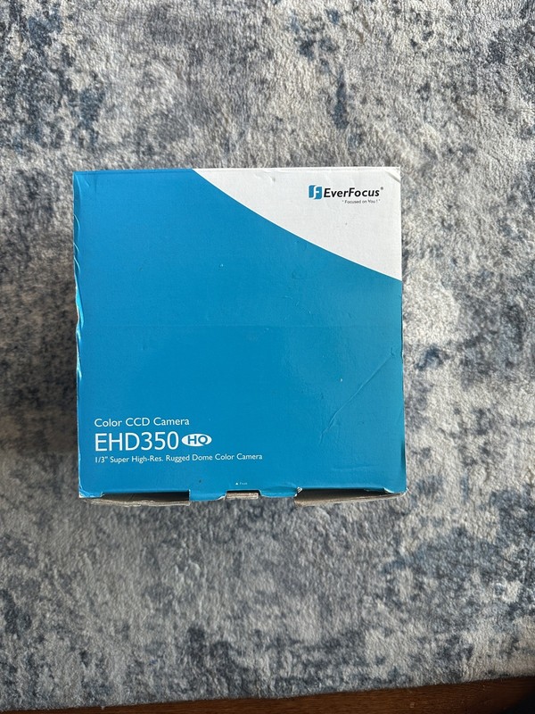 EverFocus EHD350 Rugged Dome Color CCD Camera 1/3" Super High Resolution (New) gallery