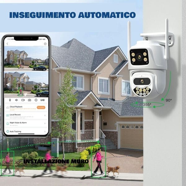 8MP Dual Lens Ptz Outdoor Wi-Fi Camera gallery