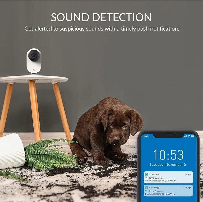 YI 2K 3MP Home Security Camera 2PC, Indoor Camera with Person, Vehicle,etc gallery