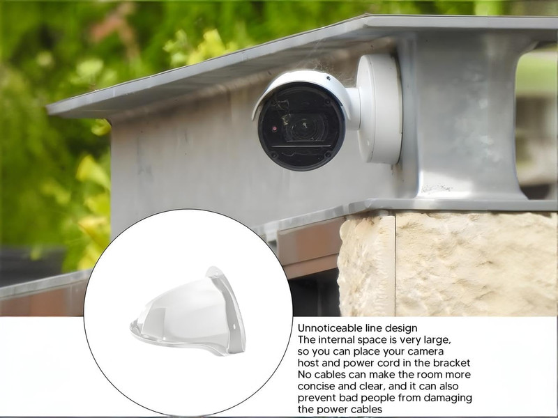 Sun Rain Shade Cover Outdoor, CCTV Security Camera Top Shield Protective Roof fo gallery