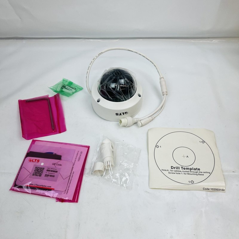 LTS CMIP7342W-28M Platinum IP Netowrk Dome Security Camera 4mp Ir 2.8mm gallery