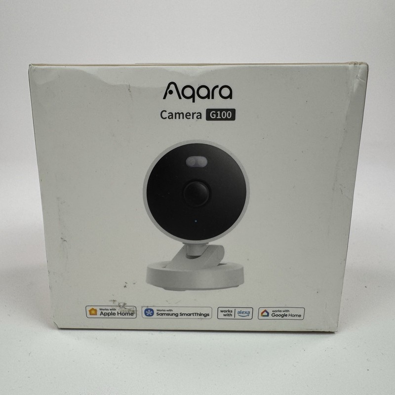 Aqara G100 2K Indoor/Outdoor Security Camera HomeKit Secure Video White New
