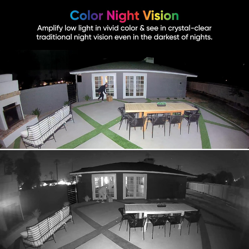 Floodlight Camera V2, Security Camera Outdoor, 2K HD with Color Night Vision, 28 gallery
