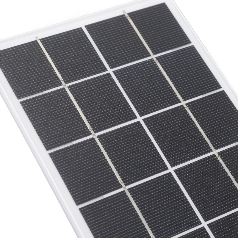 Camera Solar Charging Panel With Bracket 3W 5V Monocrystalline Silicon Type C gallery