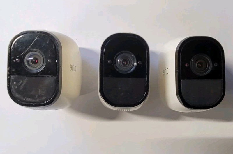 Lot of 3 NETGEAR Arlo Pro VMC4030 1080p HD Wireless Camera NO Batteries gallery