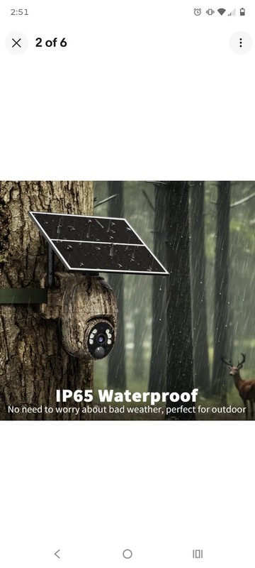 4G LTE Cellular Security Camera Outdoor Solar ( Panel Inc ) 2k SIM CARD Rbx-S60 gallery