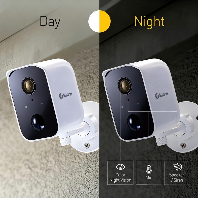 Outdoor Wireless WiFi Solar Battery Powered Security Camera with 32GB SD Card gallery